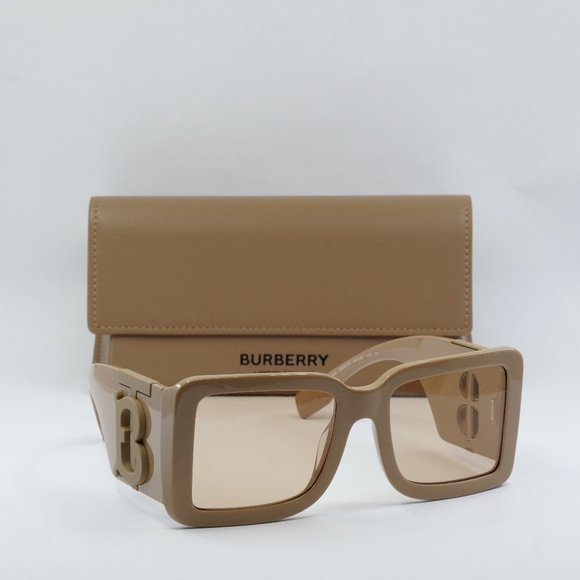 FINAL PRICE NEW BURBERRY BE4406U 399073 BEIGE LIGHT BROWN SUNGLASSES - Picture 8 of 11